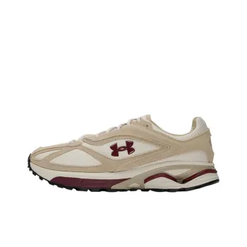 Under Armour HOVR Apparition Anti Slip Wear Resistant Low Top Casual Shoes Unisex Beige