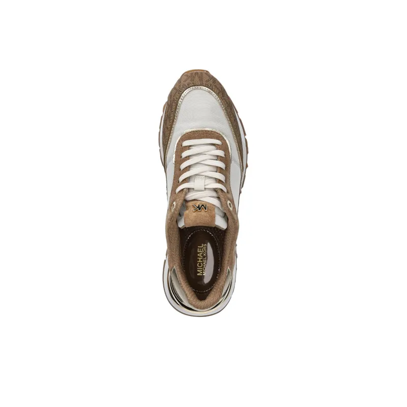 MICHAEL KORS Nova Low Top Casual Shoes Women's Umber-4