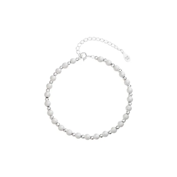 Old Qingyun Silver Building Foot Silver 990 Bracelets Women's-0