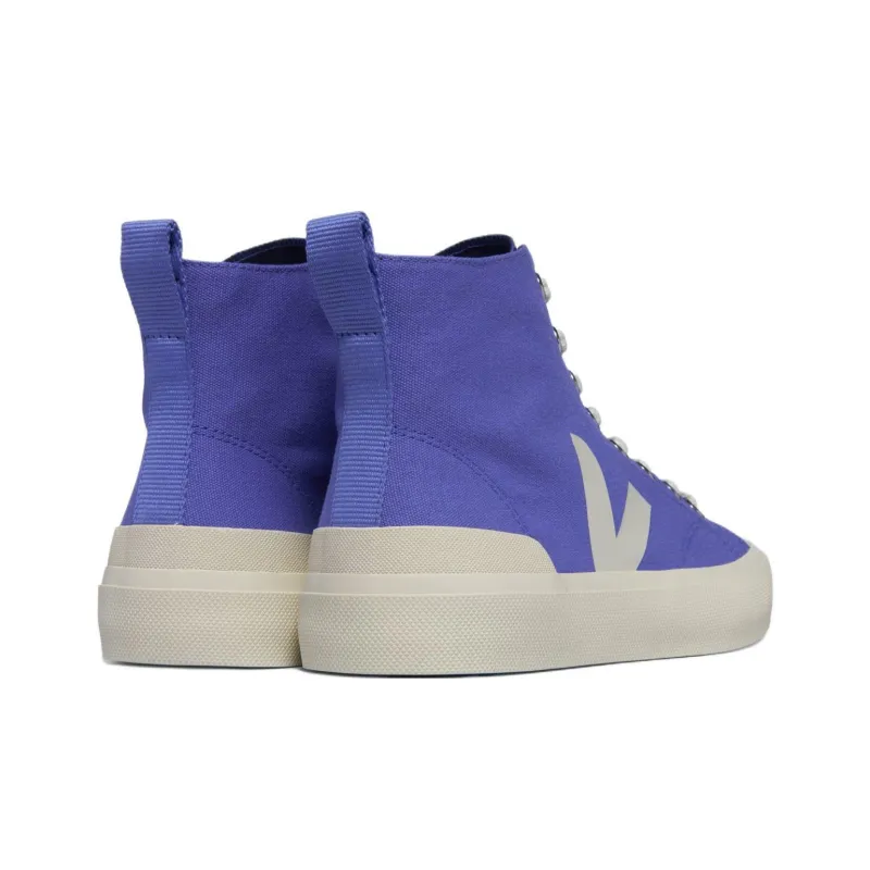 VEJA Wata II High-Top Canvas Shoes Unisex Blue-4