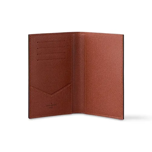 LOUIS VUITTON Golf Passport Cover Green-3