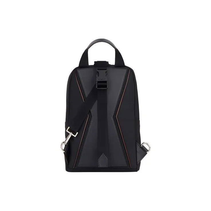 GIVENCHY Nylon Crossbody Bag Small Size Men's Black-2