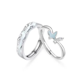 OSSINMI S925 Silver Rings Unisex
