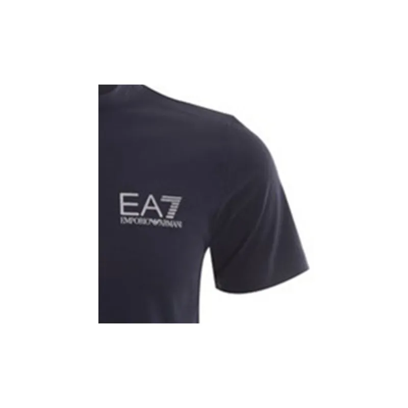 EMPORIO ARMANI EA7 T Shirts Men Navy Blue-3