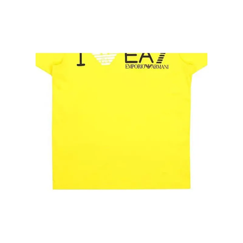 EMPORIO ARMANI EA7 SS23 T Shirt Women's Yellow-2