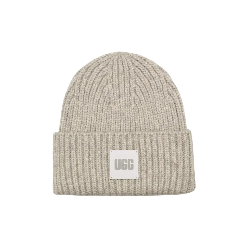 UGG Chunky Rib Knit Scarf And Beanie Set-1
