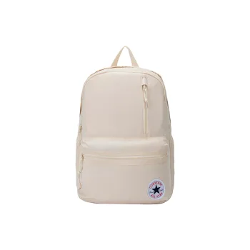 Converse Polyester Backpack Medium Size Unisex Cream