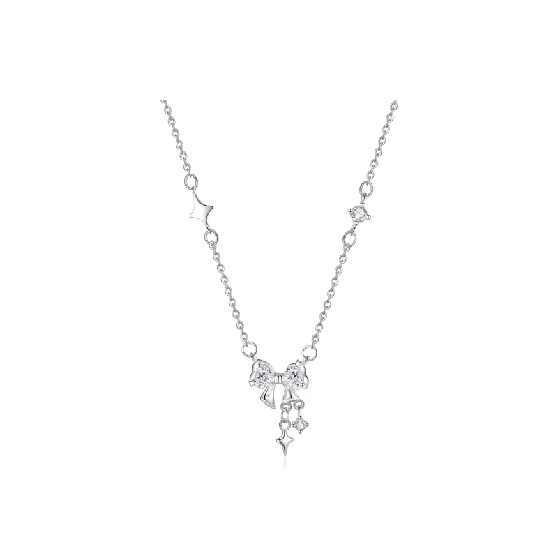 XXA 999 Fine Silver Collarbone Chain Women's-0