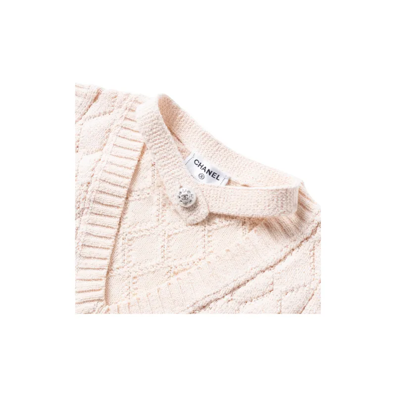 CHANEL 23 Spring Summer Camisole Women's Light Pink-2