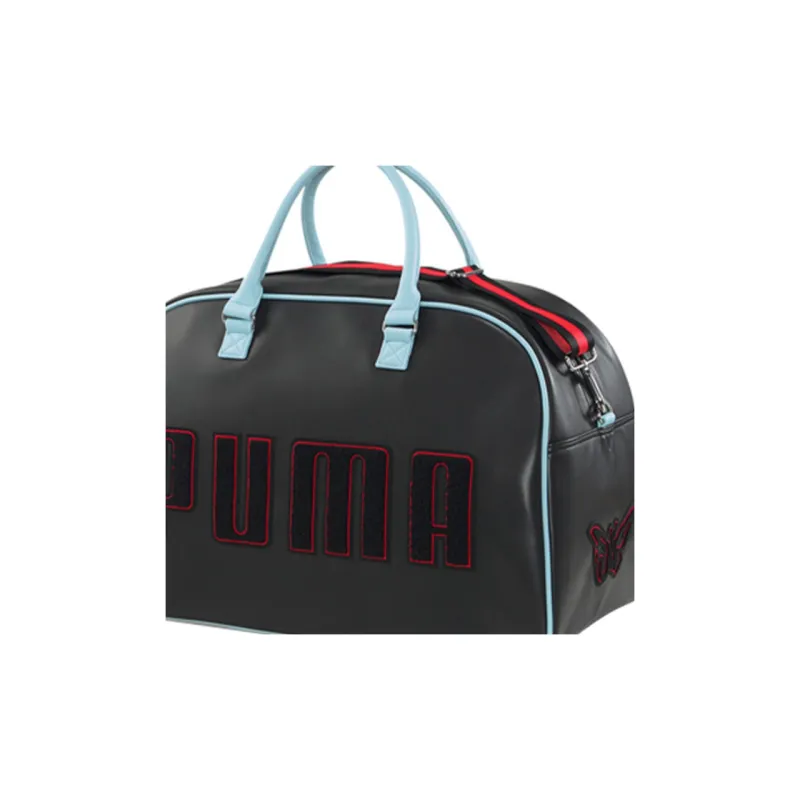 PUMA DUA LIPA Collaboration Polyurethane Handle Bag Handbag Regular Women's Black-3