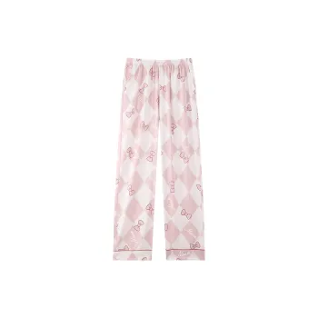 Han Ziduo Pajama Pants Women's Pink