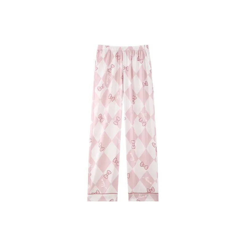 Han Ziduo Pajama Pants Women's Pink-0