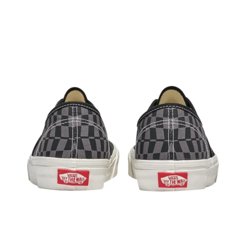 Authentic Vans 'Color Theory Warp Check Black'-3
