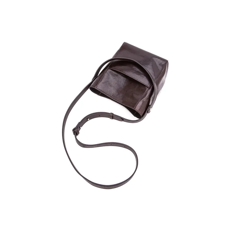 VENOF Cow Leather Bucket Bags Handbags Medium Size Women's Multicolor-2