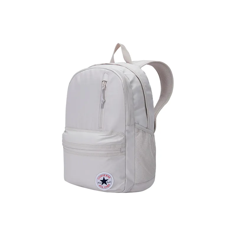 Converse All Star Polyester Backpack Unisex Light Gray-2