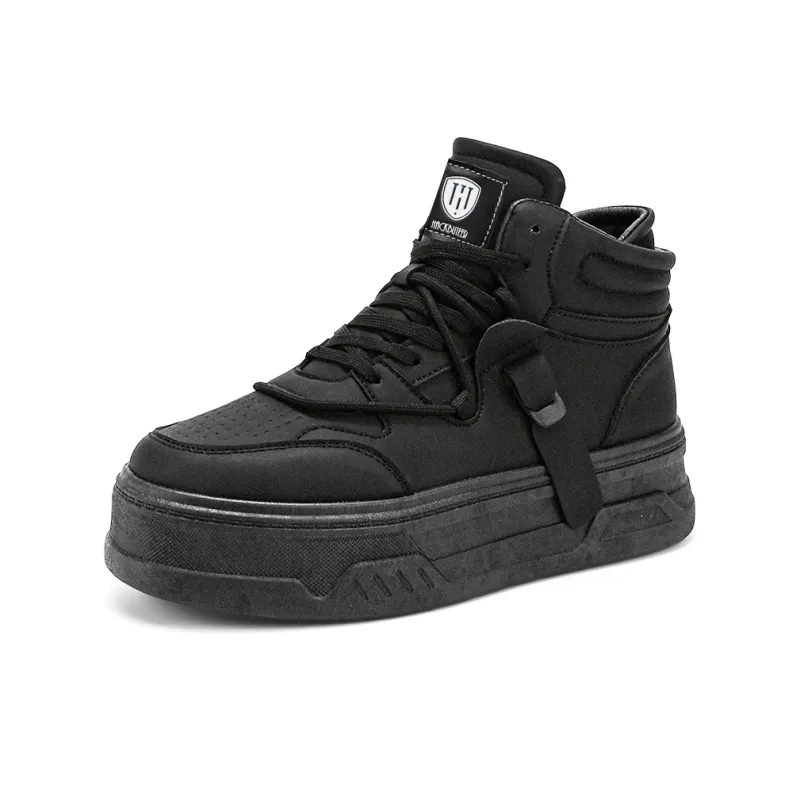 HACKBUTEER High-Top Skateboard Shoes Men's Box-4
