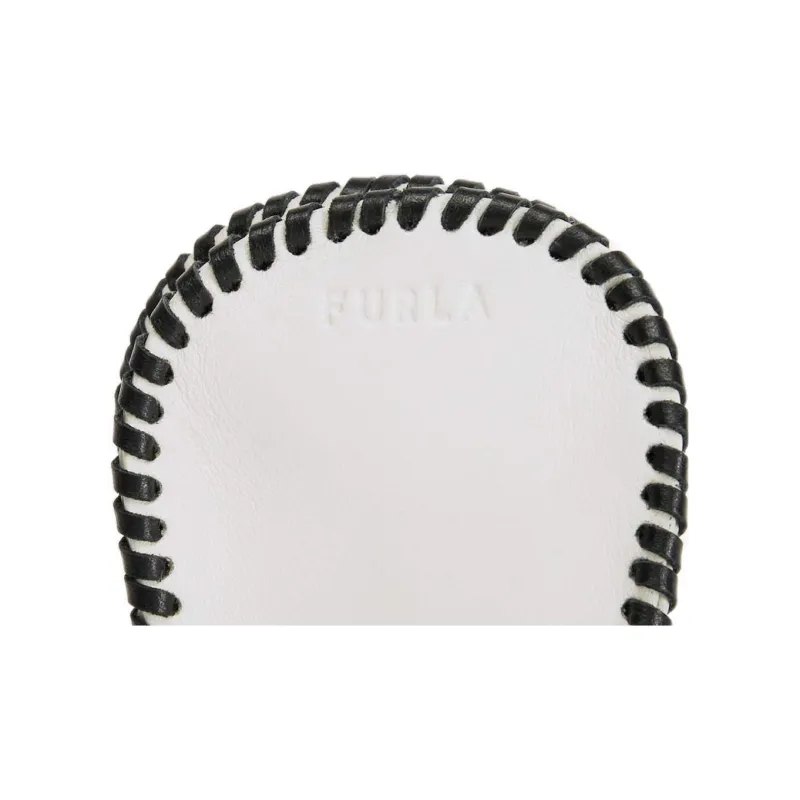 Furla Allegra Calfskin Wallet Coin Purse Women's White-2