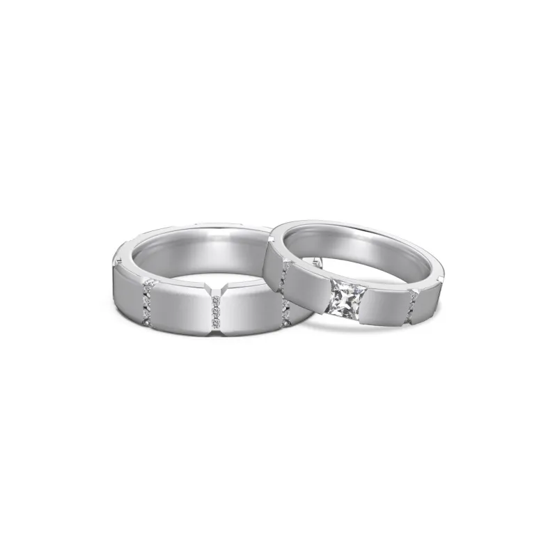 KAILEIFU 925 Sterling Silver Rings Unisex Silver-0