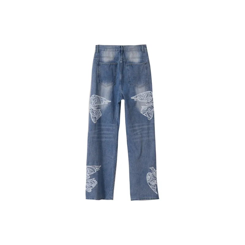 HELEH Jeans Unisex Blue-1