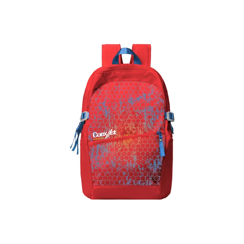 DRACONITE Polyester Student Backpack Regular Unisex Ecru-37