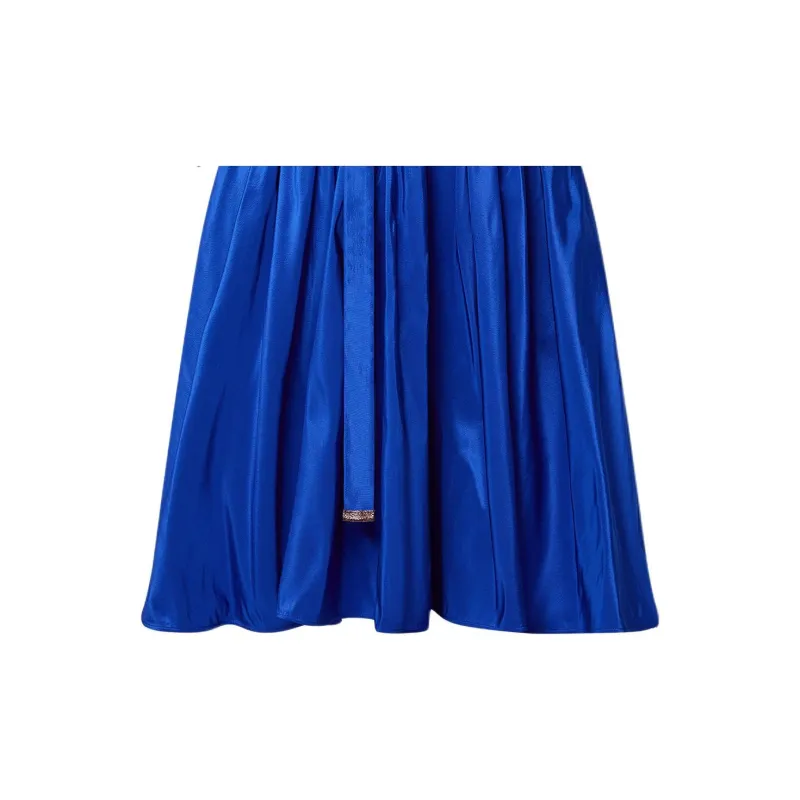 LOUIS VUITTON Off the Shoulder Plissé Dress-3