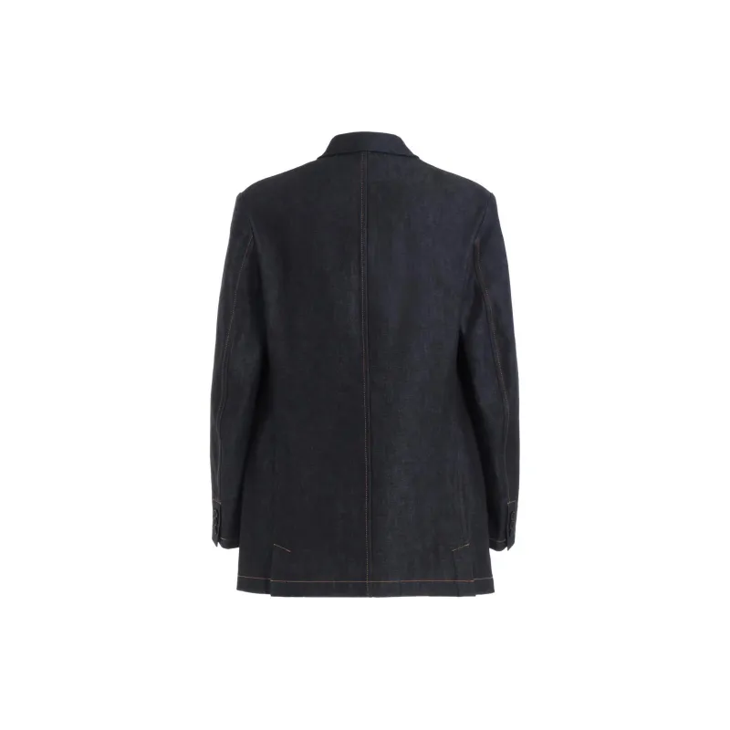 Yohji Yamamoto Y's For Men FW24 Jackets & Coats Men's Blue-1