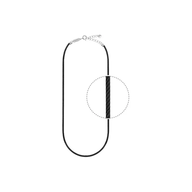 Bezzo 925 Sterling Silver Necklaces Unisex-9