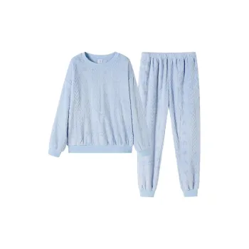 Urban Beauty Pajama Set Women's Light Blue
