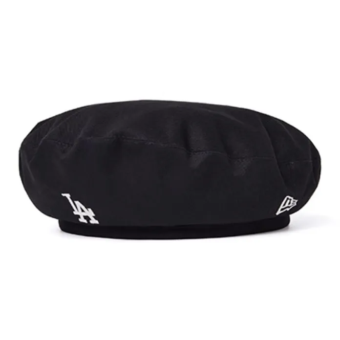 New Era Cotton Berets Unisex Black-0
