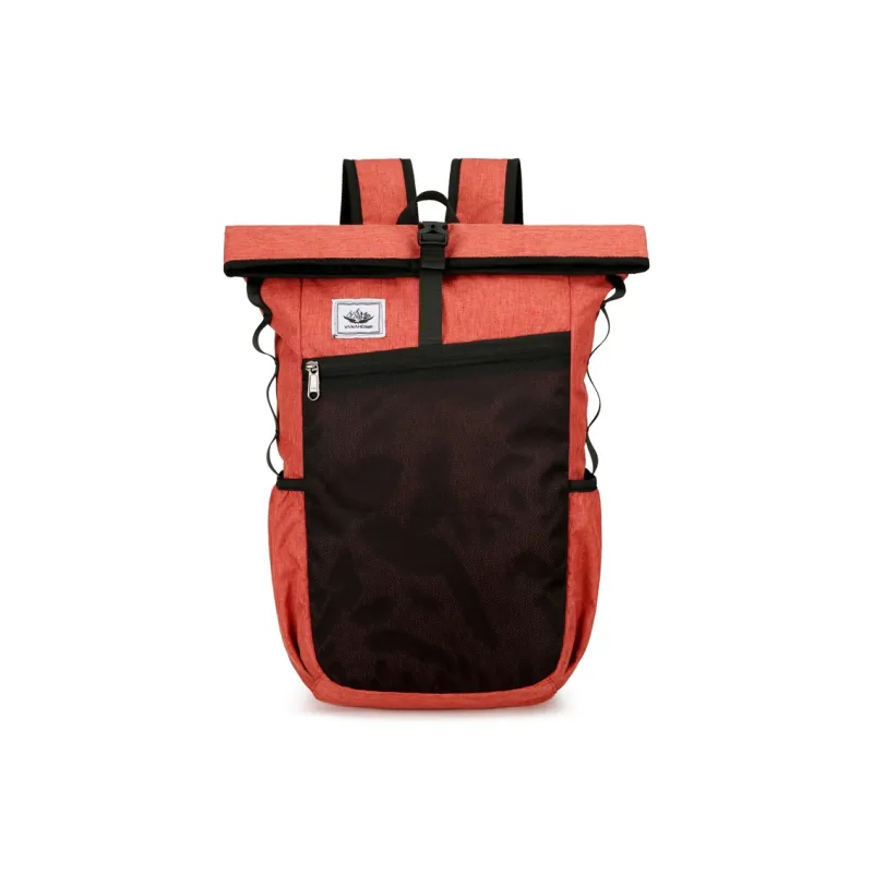 AUNG Polyester Backpack Regular Unisex Multicolor-2