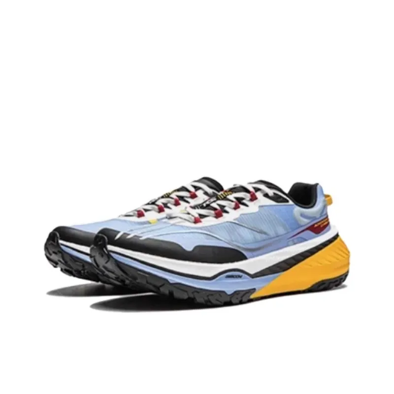 LiNing Dilu Cushioning Anti-Slip And Wear-Resistant Support Rebound Low-Top Running Shoes Women's Anthocyan Blue-2