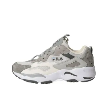 FILA Ray Tracer Slip-Resistant Low-Top Casual Shoes Unisex Gray