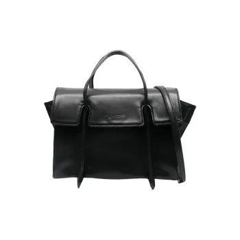 Yohji Yamamoto Aerial Foldover Top Tote Bag