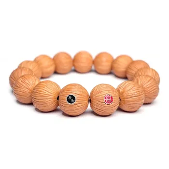 MOUNTAINS AND MANS Monkey Head Walnut New Chinese Style Good Luck Beaded Bracelet Men's