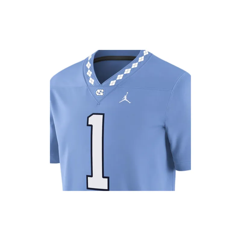 Nike North Carolina Tar Heels Men's Nike Dri-FIT College Game Jersey-2