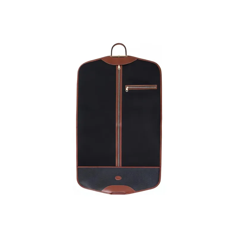 Mulberry PVC With Calfskin Suit Bag Storage Bag Unisex Black-0