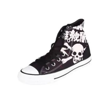 Chuck Taylor All Star The Clash X Converse High 'Revolution Rock Pack Black Skull'