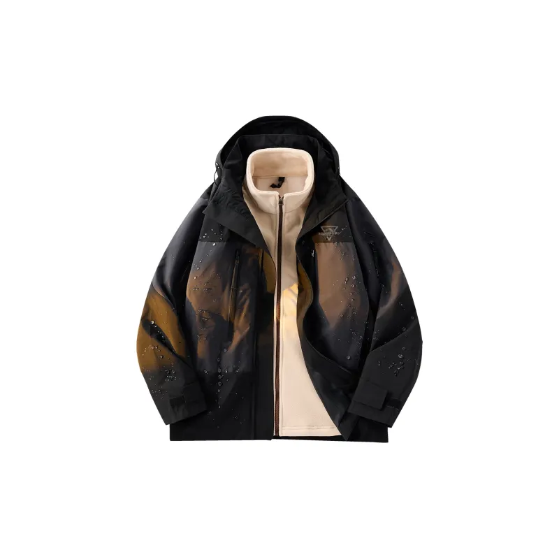 ROBINHOOD Waterproof And Windproof To Keep Warm Windbreaker Jacket Unisex-0