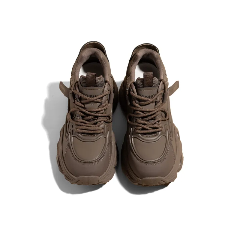 KODI Anti Slip And Wear Resistant Height Increasing Low Top Chunky Sneakers Women's-13