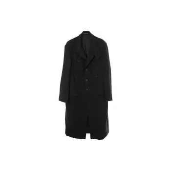 Yohji Yamamoto Coats Men's Black