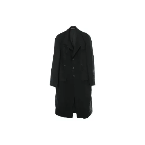 Yohji Yamamoto Pour Homme 블랙 남성 코트