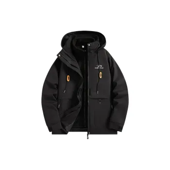 ROBINHOOD Water Resistant Windproof Breathable Warm Water Repellent Windbreaker Jacket Unisex