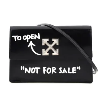 OFF WHITE 2.8 Jitney Bag 'NOT For SALE' White/Black