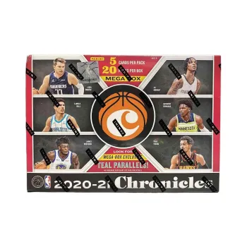 PANINI 2020 21 Chronicles Basketball MEGA Box Chronicles Sports Cards Whole Box