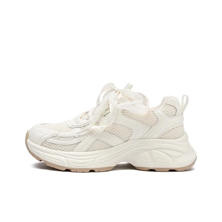 JOSINY Lightweight Height Increasing Low Top Chunky Sneakers Women's-5