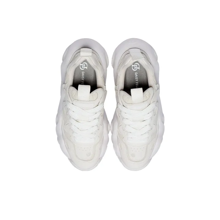 Daisy Fellowes Breathable Lightweight Height Increasing Low-Top Chunky Sneakers Unisex-3
