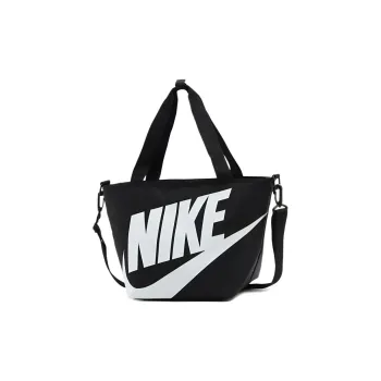 Nike Polyester Lunch Bag Crossbody Bag Regular Unisex Black & White