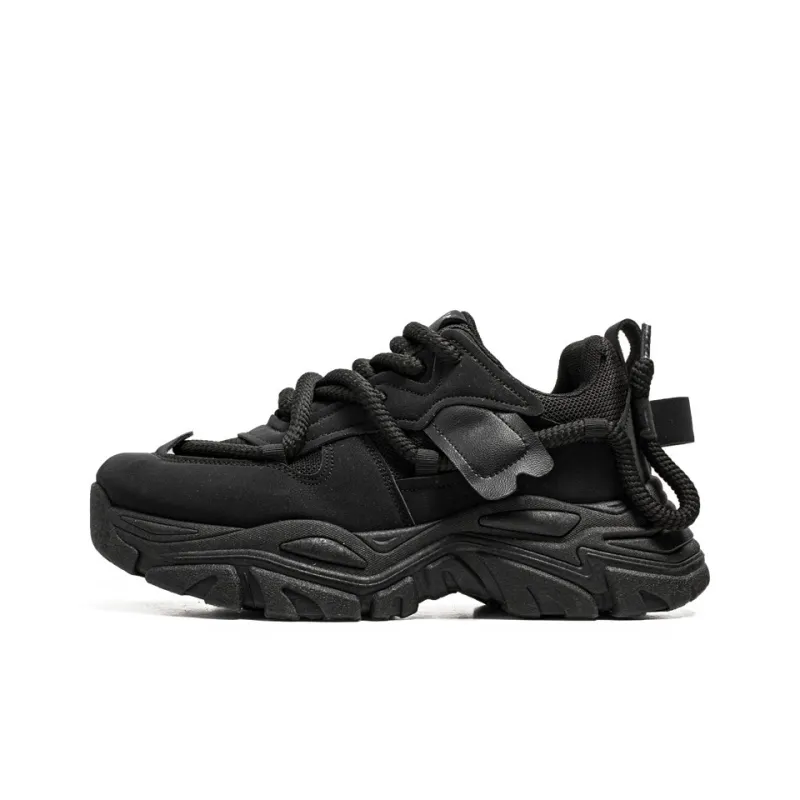 Budding Bear Anti-Slip Wear-Resistant Waterproof Breathable Height Increasing Low-Top Chunky Sneakers Men's Box-1