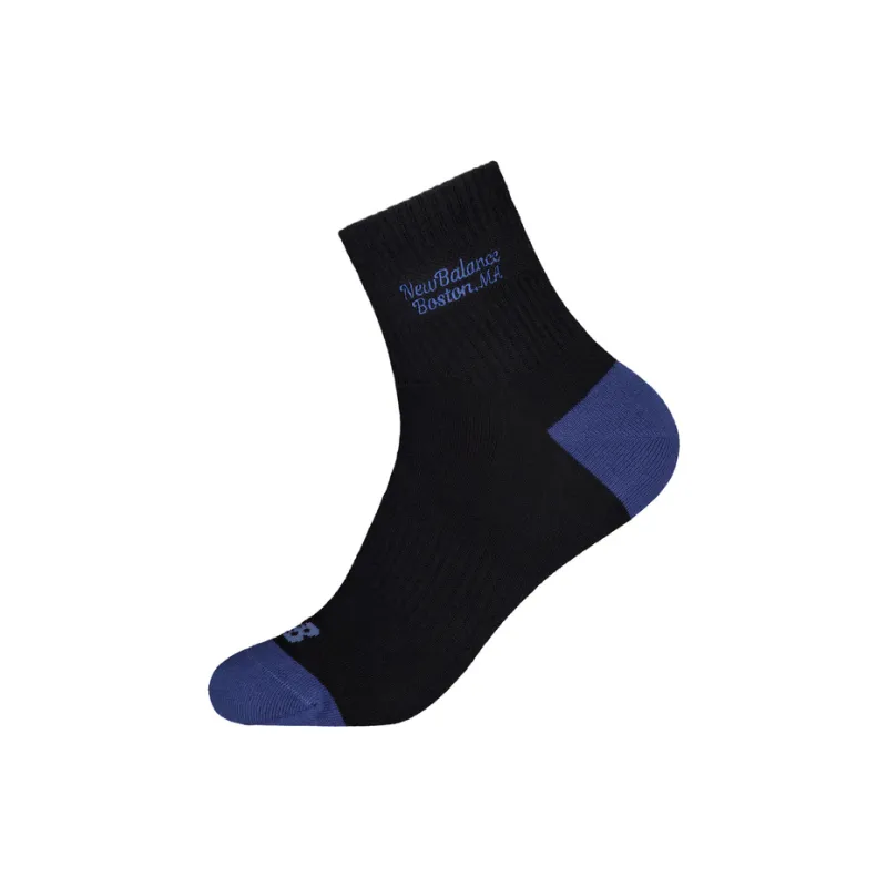 New Balance Ankle Socks Unisex 1 Pack Black-0