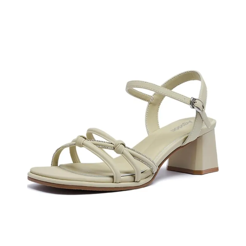 AGSDON One Strap Sandals 6cm Women's-7